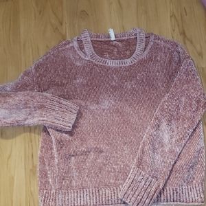 Chenille sweater